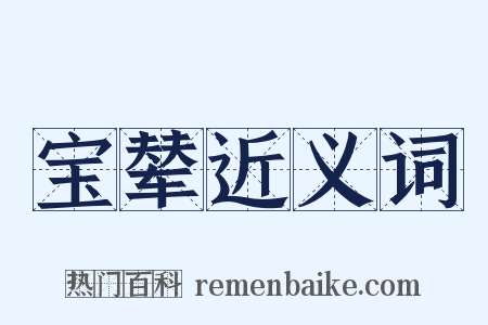 宝辇近义词是什么意思的图片